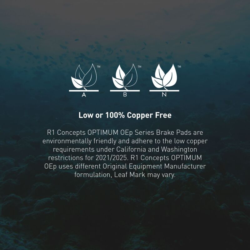 Buick Encore GX Brake Pads - Front - R1 Concepts - Optimum OE - `20-`25